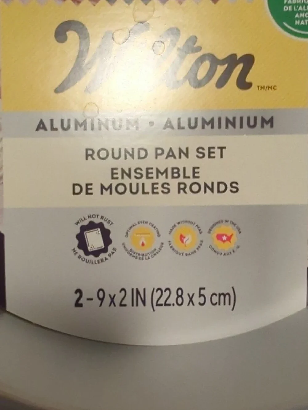 Wilton Aluminum Round Cake Pan Set - Silver